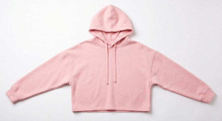 Hoodie Cropped Mujer - Hi leveling